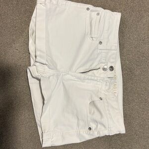 American Eagle Outfitters Women's Crisp White Jean Shorts